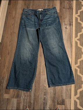 NWOT Celebrity Pink Wide Leg Jeans in Blue Wash